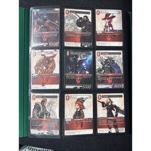 Final Fantasy TCG Opus 1 Complete Non-Foil Set (216 Cards) English Version